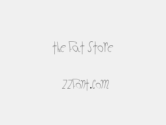 The Fat Store
