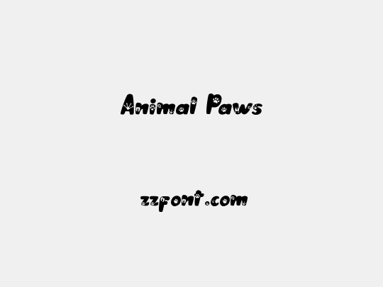 Animal Paws