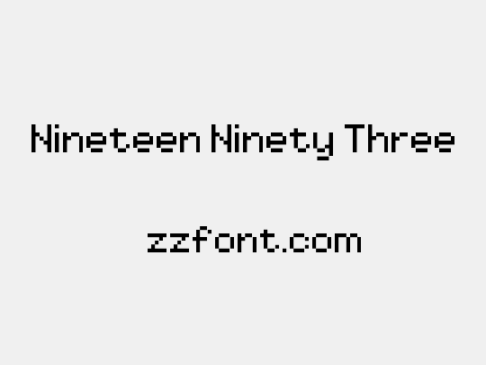 Nineteen Ninety Three