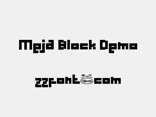 Meja Block Demo