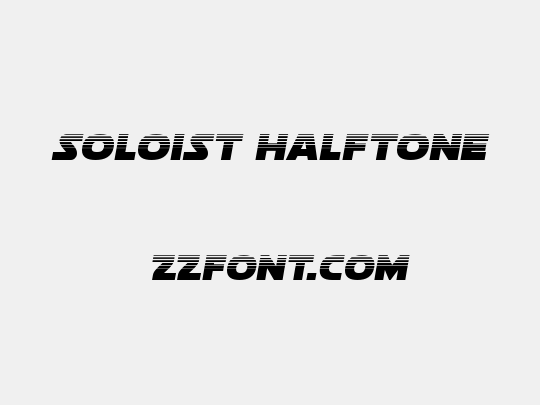 Soloist Halftone