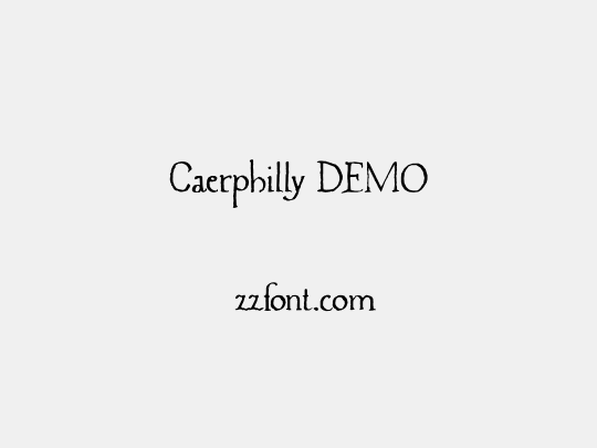 Caerphilly DEMO