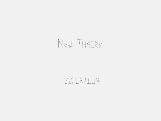 New Theory