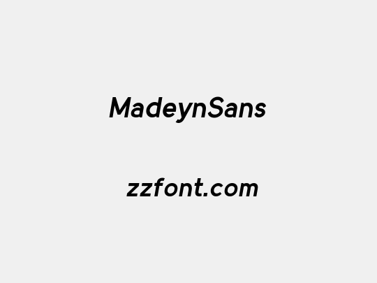 MadeynSans