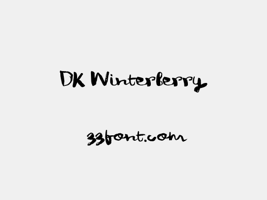 DK Winterberry