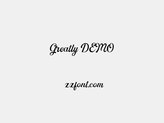 Greatly DEMO