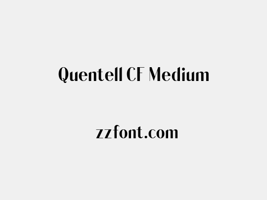 Quentell CF Medium