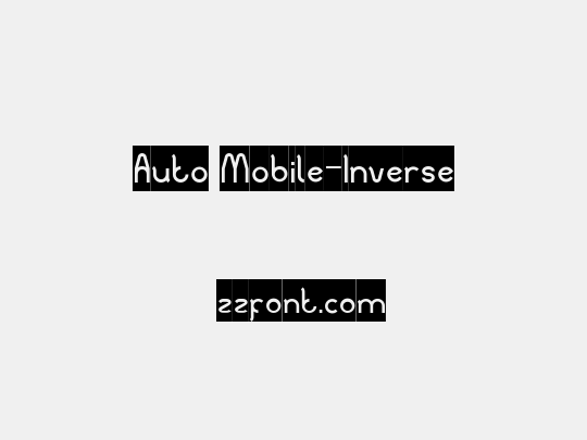 Auto Mobile-Inverse