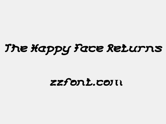 The Happy Face Returns