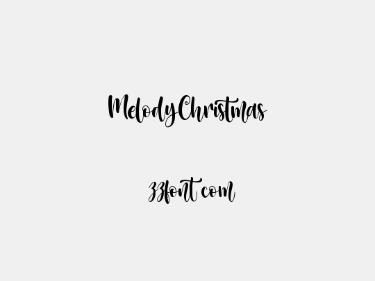 MelodyChristmas