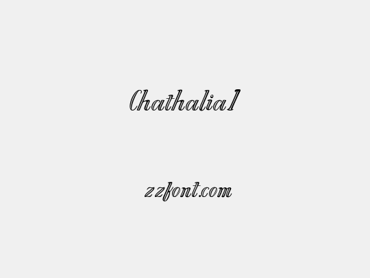 Chathalia1