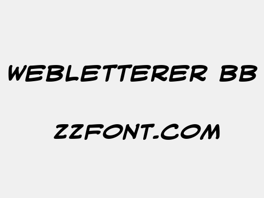 WebLetterer BB