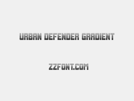 Urban Defender Gradient