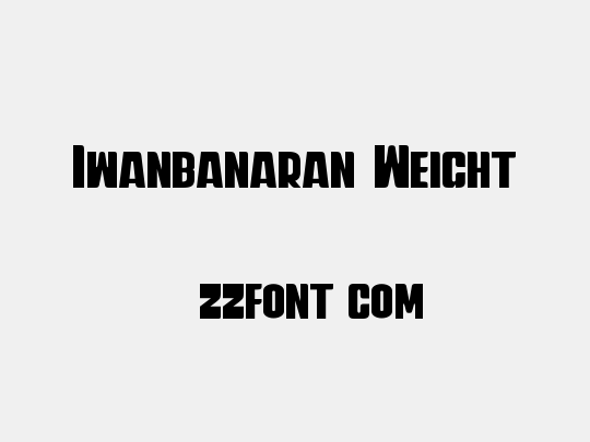 Iwanbanaran Weight