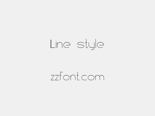 Line style