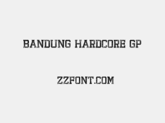 Bandung Hardcore GP