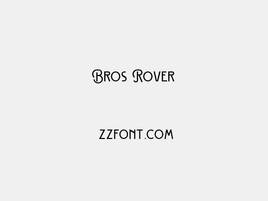 Bros Rover