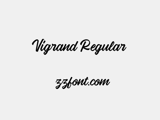 Vigrand Regular