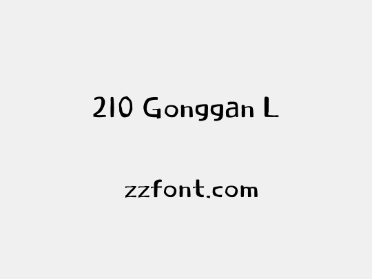 210 Gonggan L