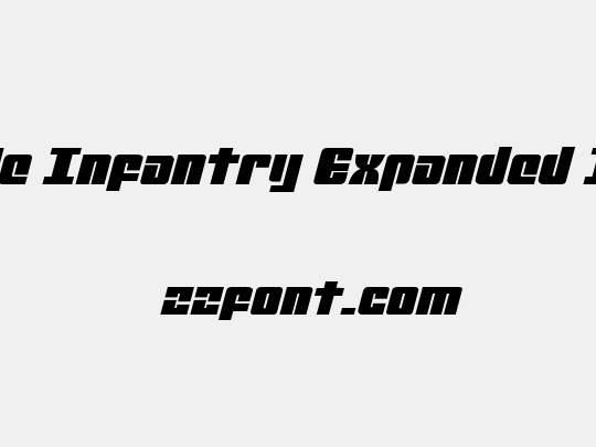 Mobile Infantry Expanded Italic