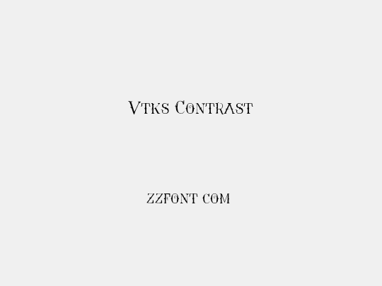 Vtks Contrast