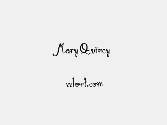Mary Quincy