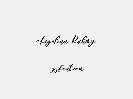 Angelina Rahmy