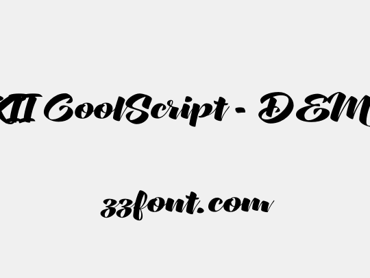 XXII CoolScript - DEMO