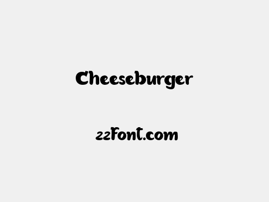 Cheeseburger