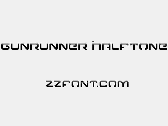 Gunrunner Halftone