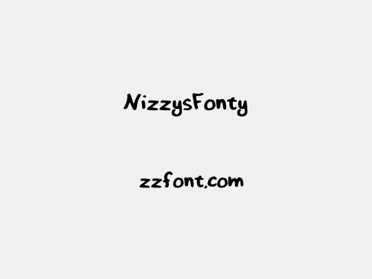 NizzysFonty