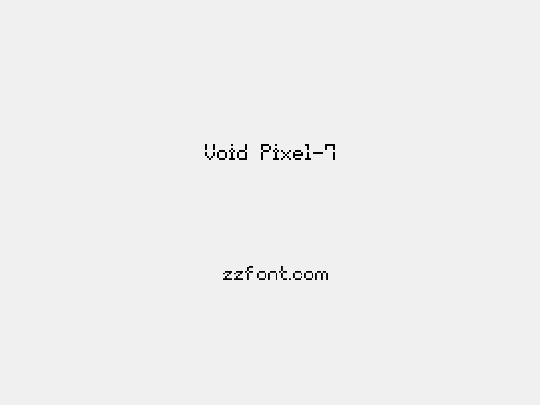 Void Pixel-7