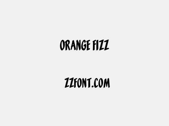 Orange Fizz