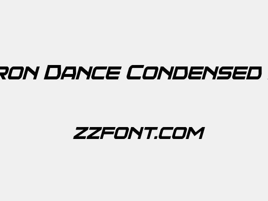 Neutron Dance Condensed Italic