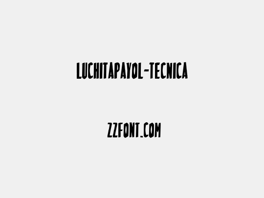 LuchitaPayol-Tecnica