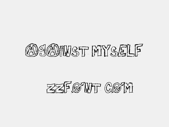 against myself
