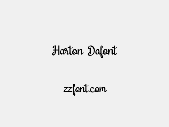 Harton Dafont