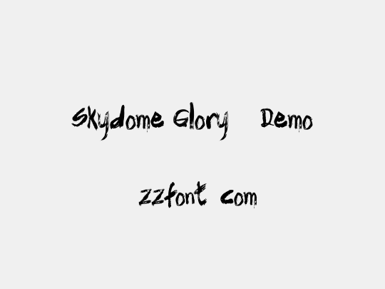 Skydome Glory - Demo