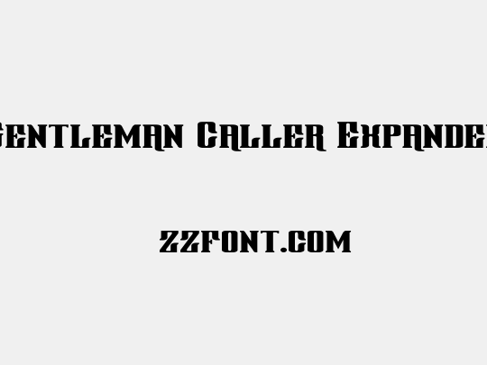 Gentleman Caller Expanded