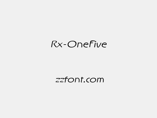 Rx-OneFive