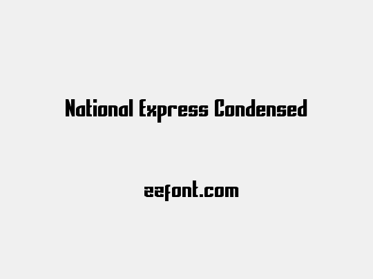 National Express Condensed