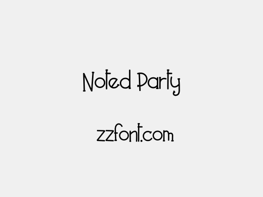 Noted Party