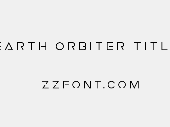 Earth Orbiter Title