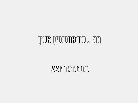 The Immortal 3D