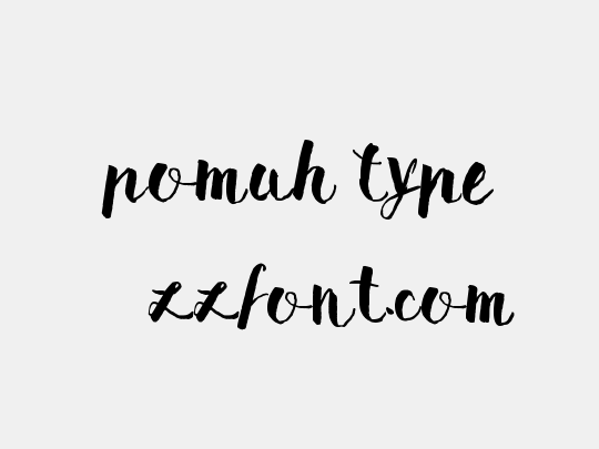 Pomah Type
