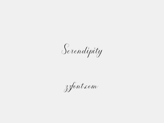 Serendipity