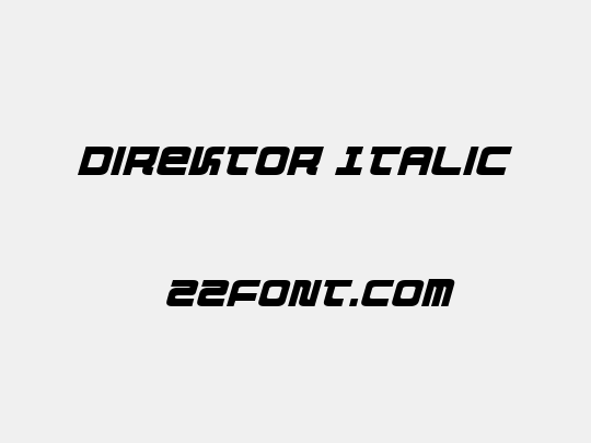 Direktor Italic