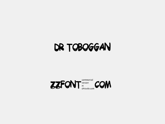 Dr Toboggan