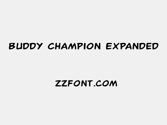 Buddy Champion Expanded