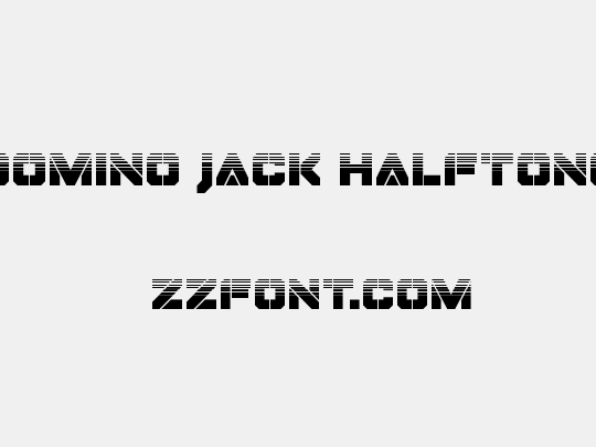 Domino Jack Halftone